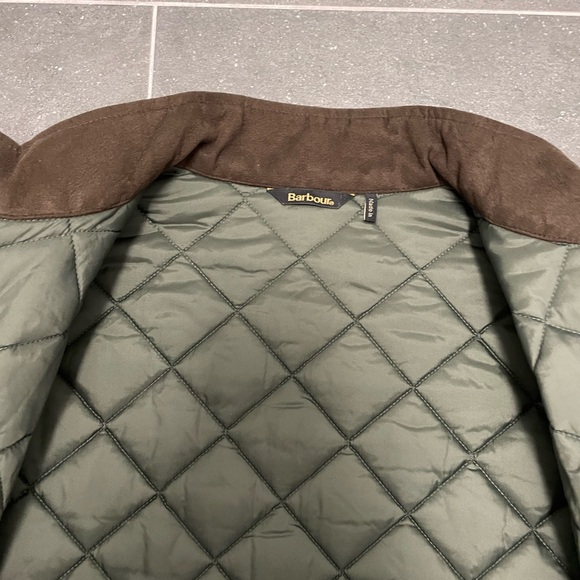 Barbour Men’s Lowerdale Sage Quilted Jacket, size L - Picture 6 of 7
